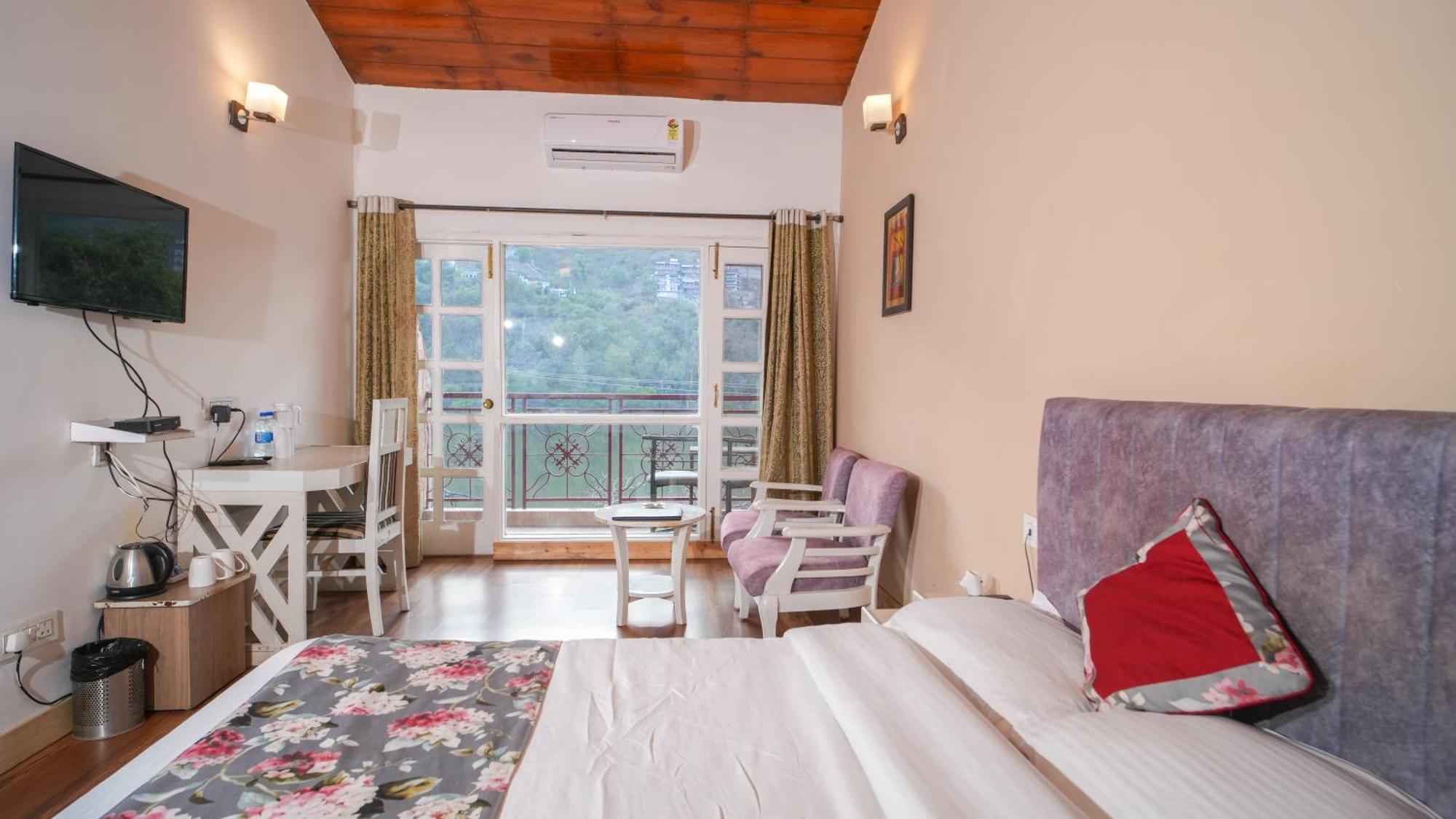 Neelesh Inn- A Luxury Lake View Hotel- 20 Kms From Nainital Bhīm Tāl 外观 照片